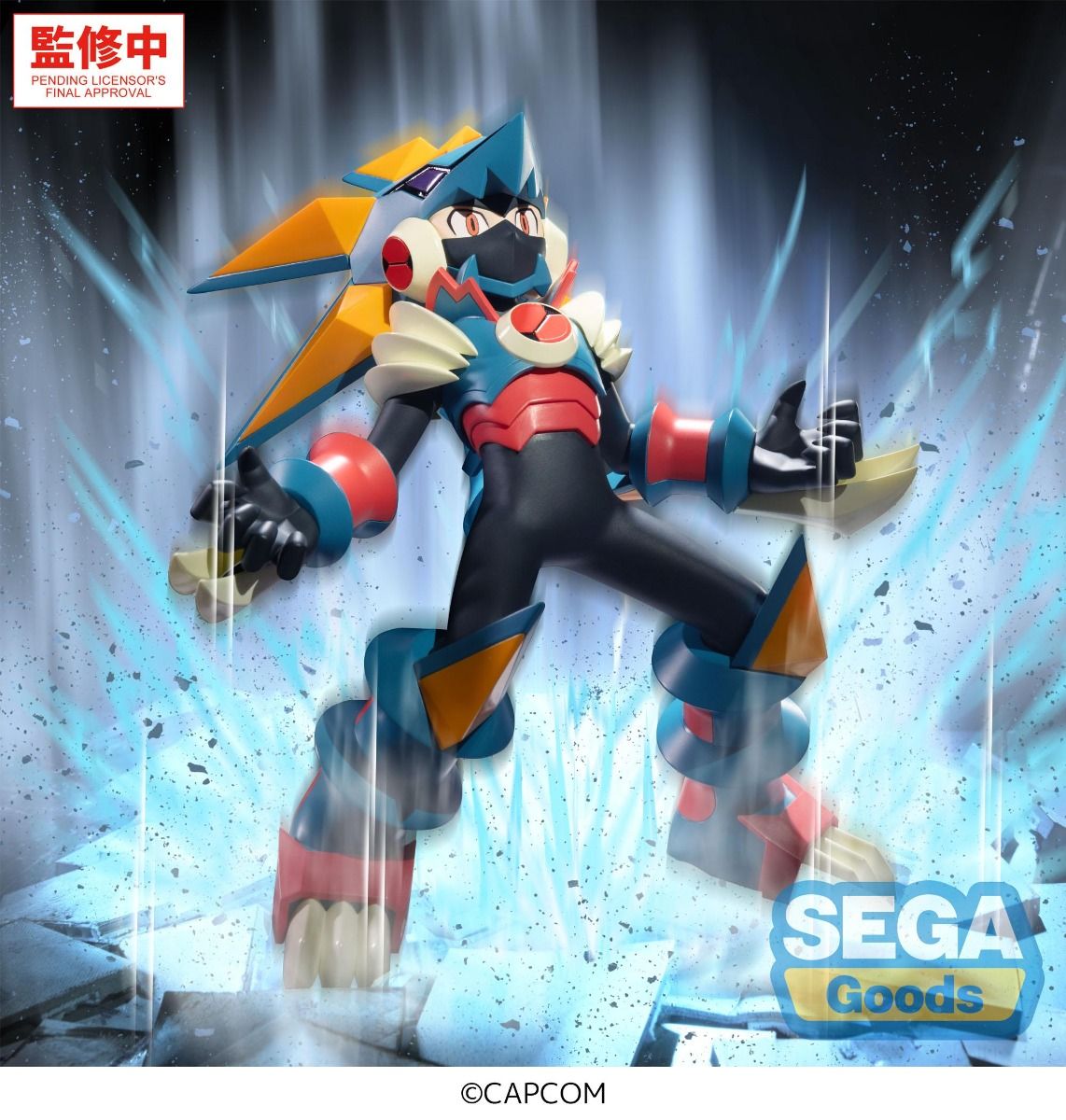 (Pre-Order) Luminasta "Mega Man Battle Network" - Mega Man - Gregar Beast - Prize Figure
