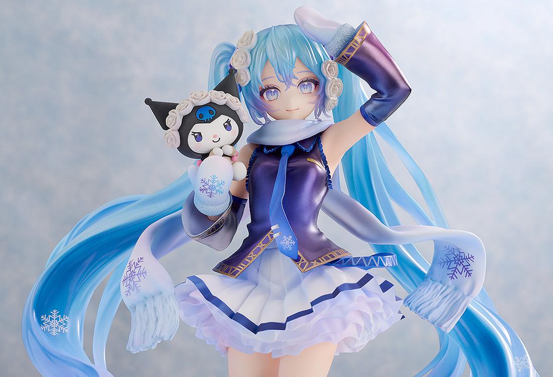Pre-Order) Hatsune Miku - Snow Miku x Kuromi - 1/7 Scale Figure