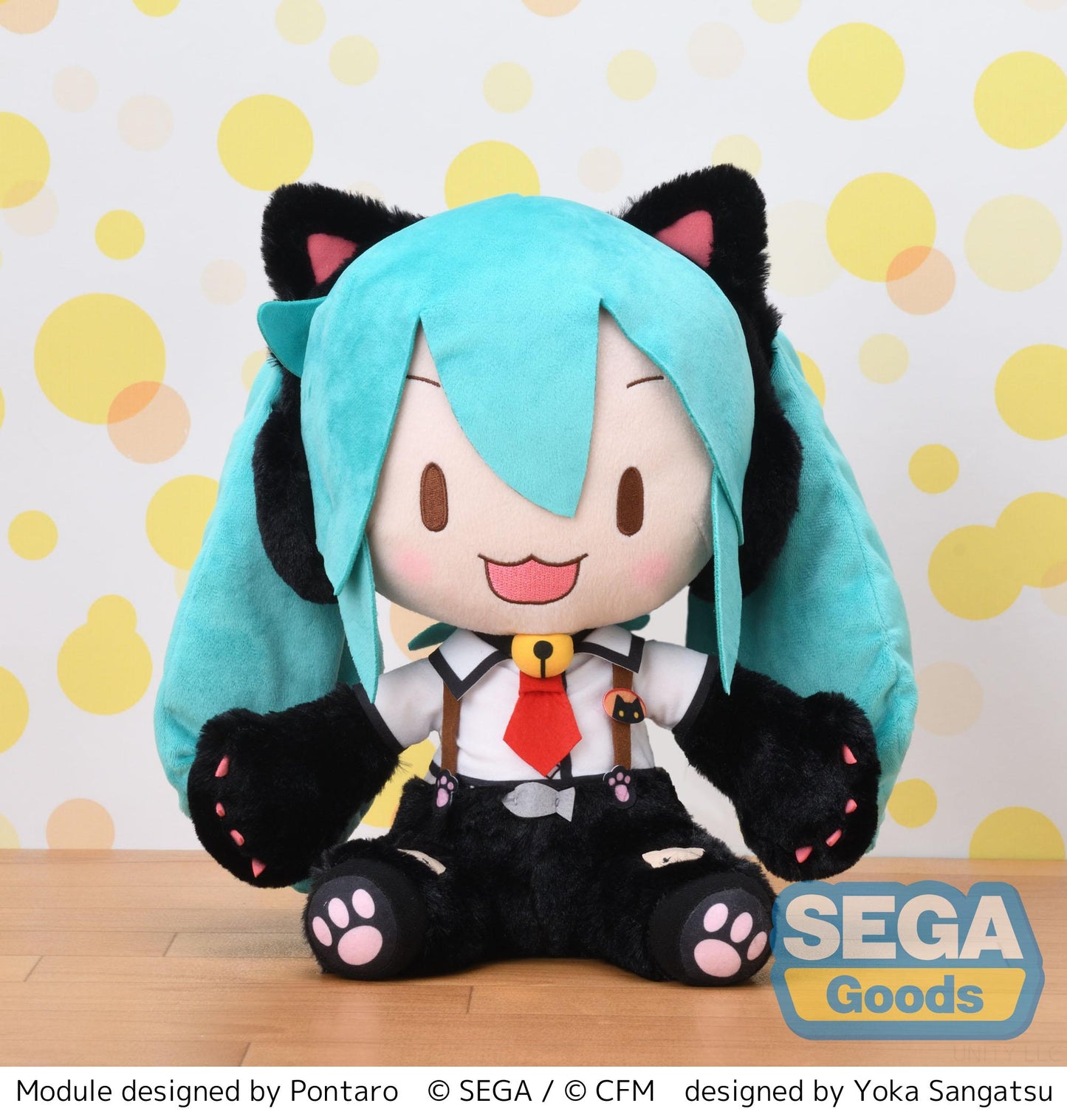 (Pre-Order) Hatsune Miku - Project DIVA Arcade Future Tone" LL Plush - Kitty Cat