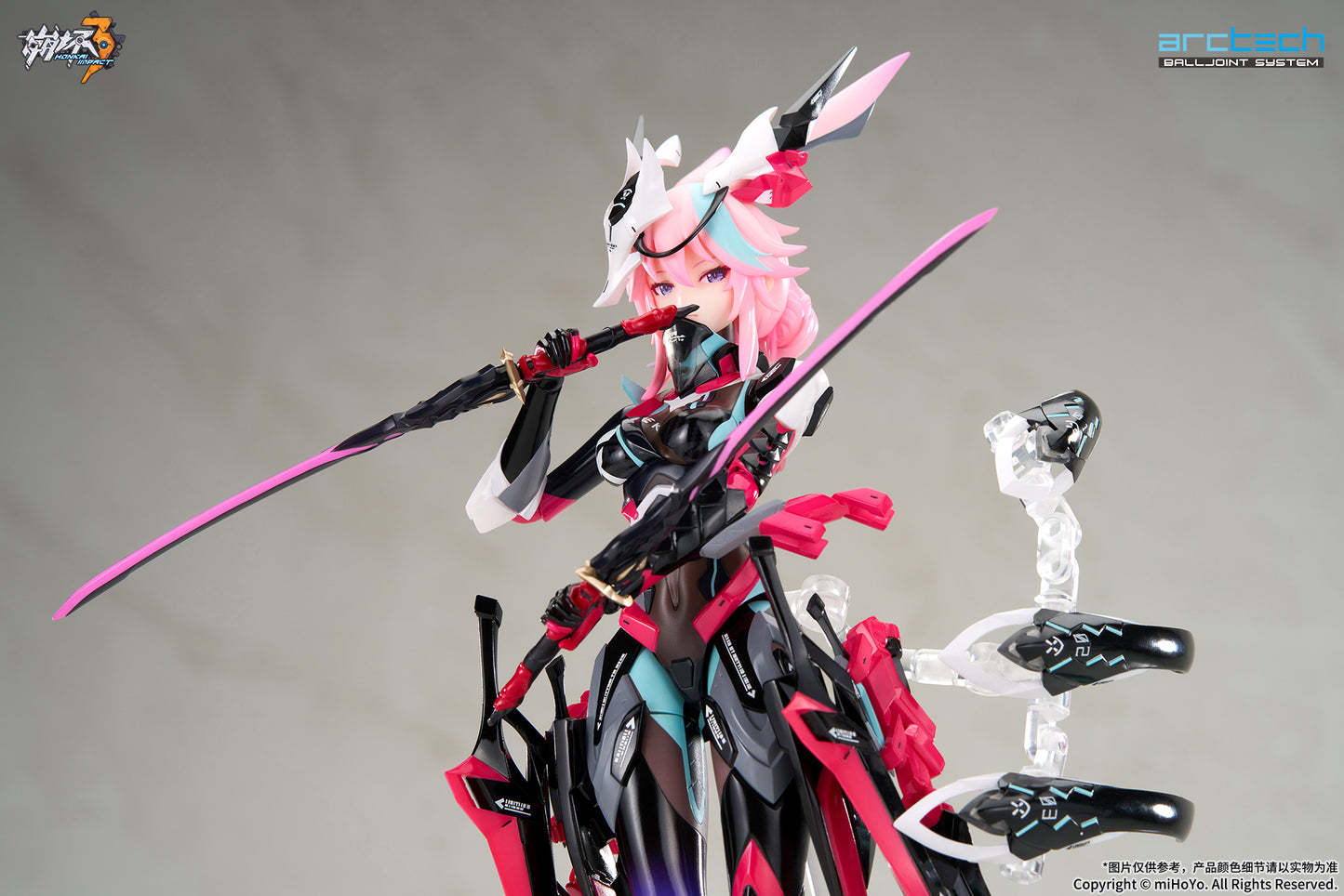 (Pre-Order) Honkai Impact 3rd - Yae Kasumi - ARCTECH - 1/8 Scale Figure - Darkbolt Jonin, Neon Shade Ver.