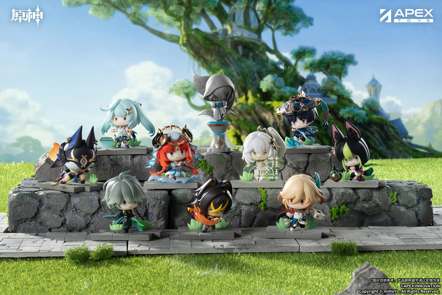 (Pre-Order) Genshin Impact - Battle Scene Trading Chibi Figure - Sumeru Edition