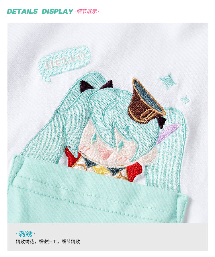 Hatsune Miku - Dimensional Discovery Series - Embroidery T-Shirt