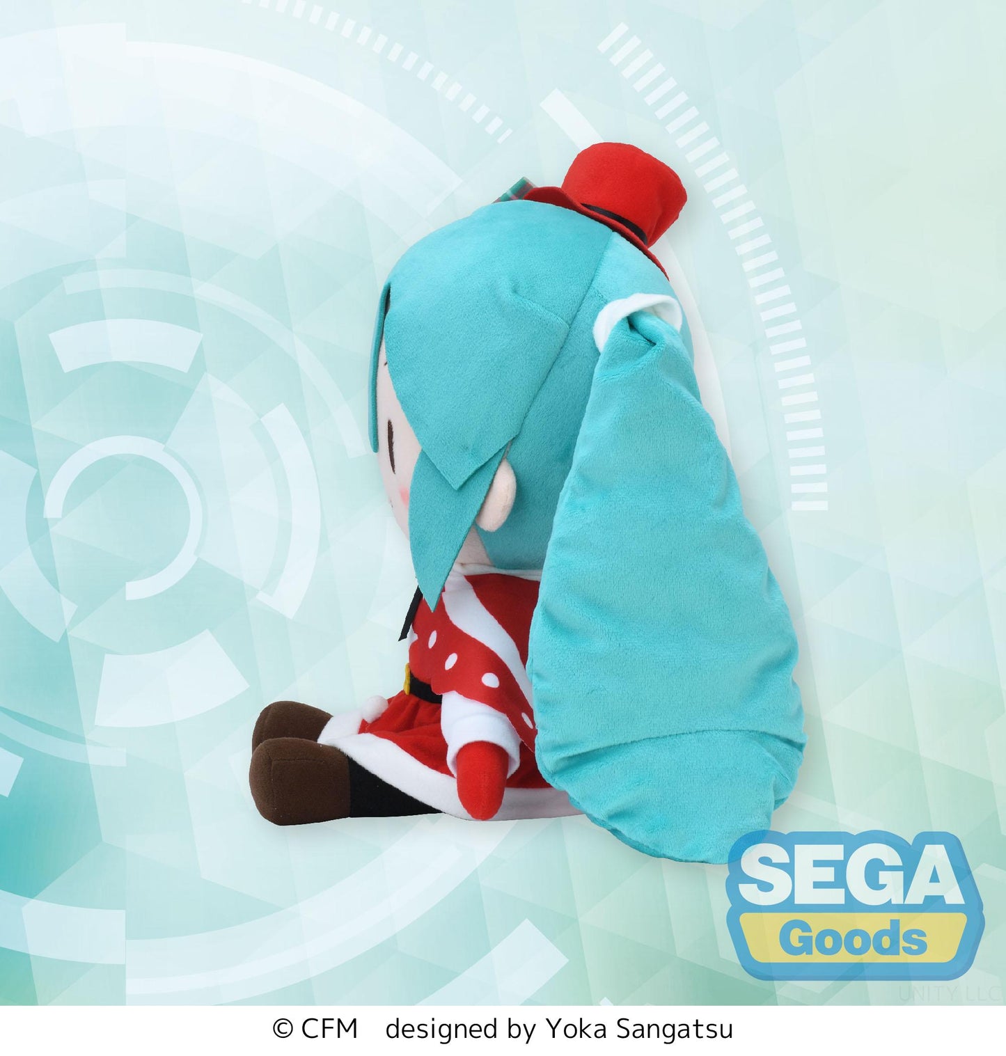 (Pre-Order) fuwa petit - LL Plush - Hatsune Miku - Christmas