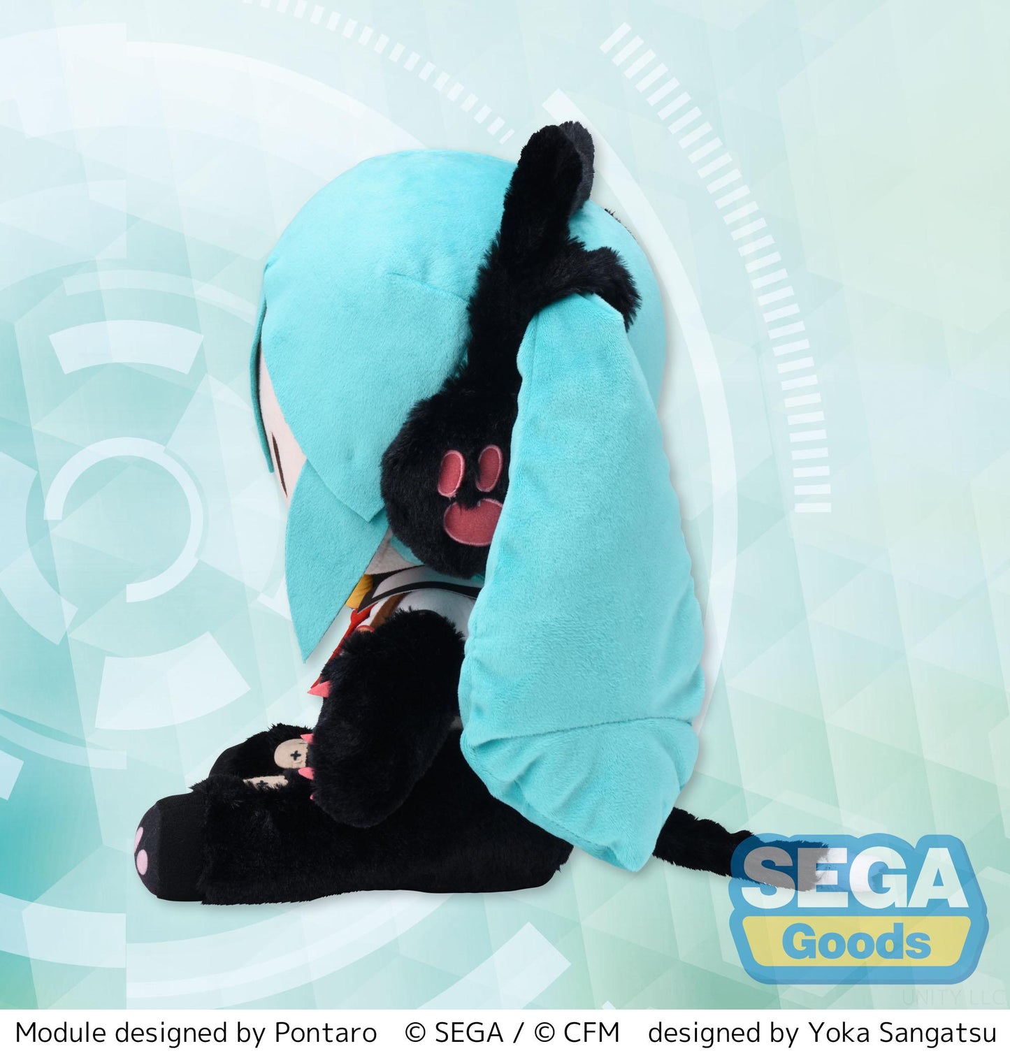 (Pre-Order) Hatsune Miku - Project DIVA Arcade Future Tone" LL Plush - Kitty Cat