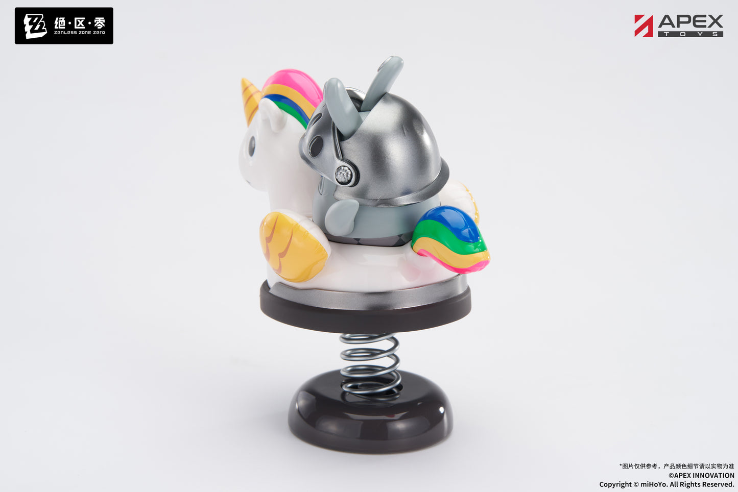 (Pre-Order) Zenless Zone Zero - Happy Shake - Springy Bangboo - Chibi Figure - Knightboo
