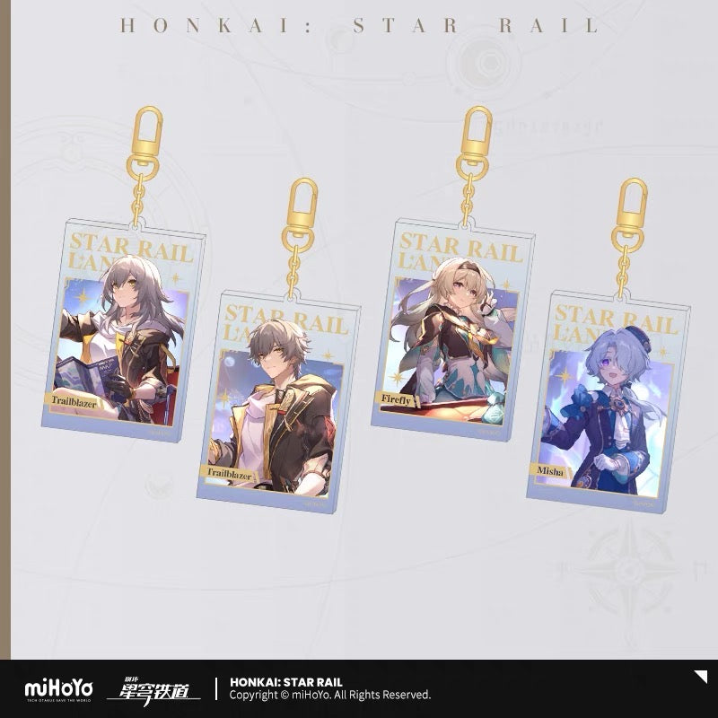 Honkai: Star Rail - Star Rail Land series - Keychain