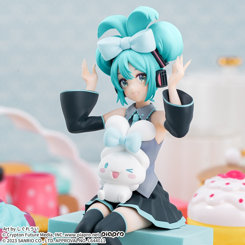 Hatsune Miku x Cinnamoroll Premium Chokonose Figure Prize Figure