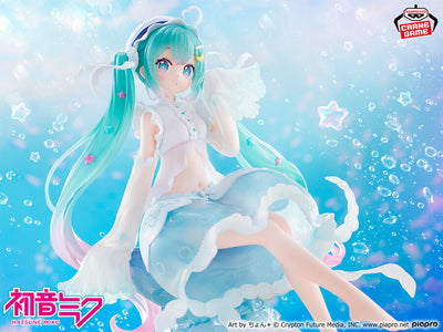 (Pre-Order) Hatsune Miku - Clearluxe - Jellyfish -  Banpresto Evolve - Prize Figure