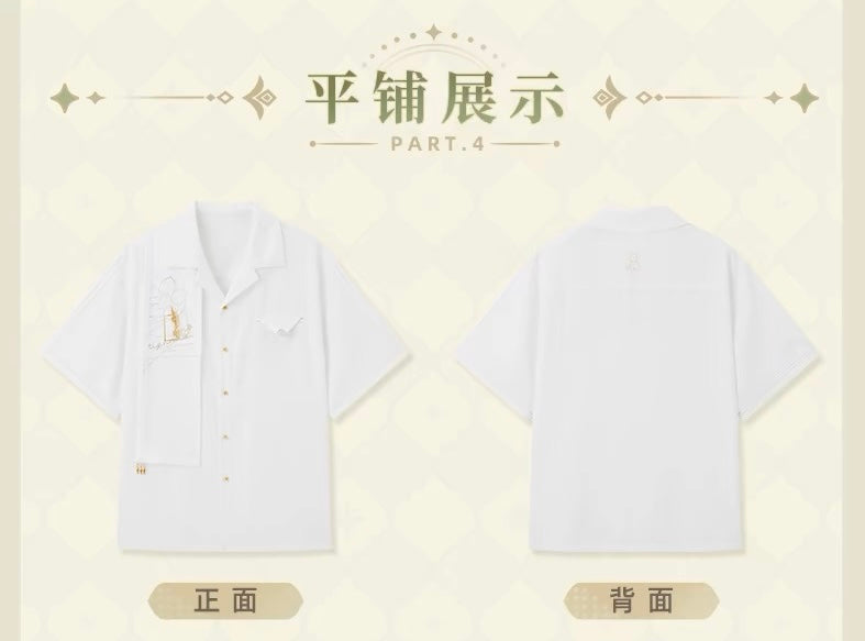 (Pre-Order) Genshin Impact Apparel - Tighnari Impression Theme - Button Up Shirt