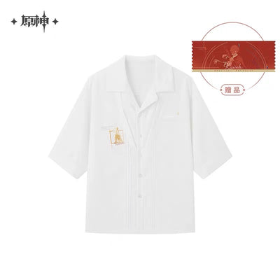 (Pre-Order) Genshin Impact Apparel - Kaveh Impression Theme - Button Up Shirt