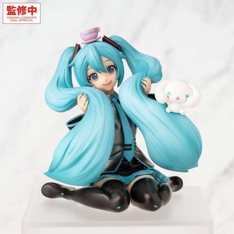 (Pre-Order) Hatsune Miku x Cinnamoroll - Premium Chokonose Prize Figure - Fluffy Ver.