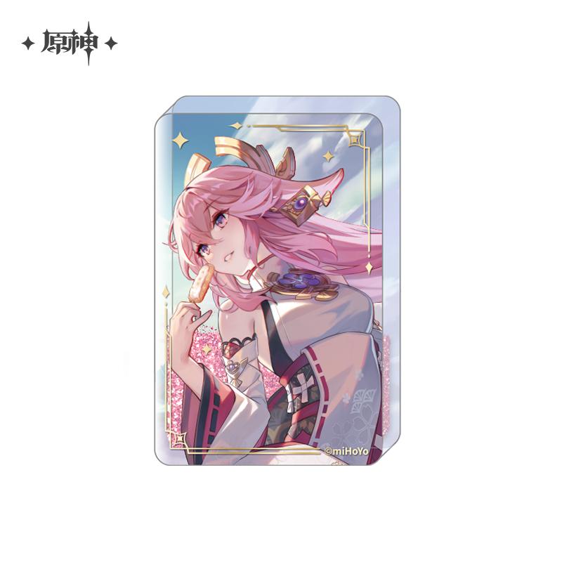 Genshin Impact – Anecdote Series Glitter Acrylic Block - Yae Miko