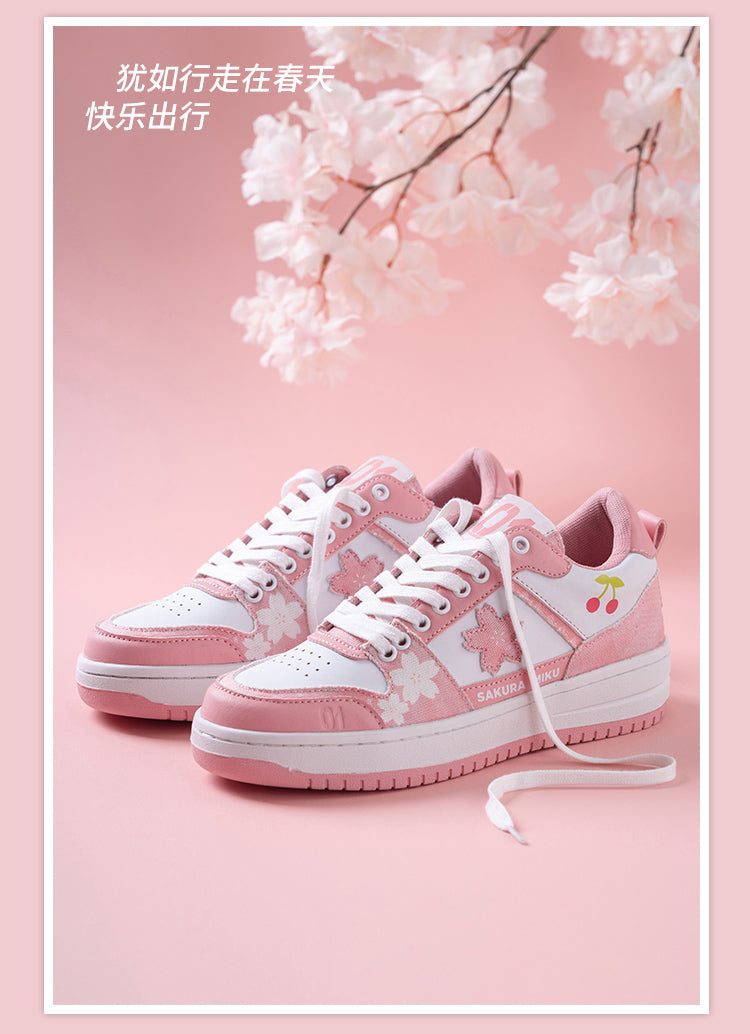 (Pre-Order) (12/2023) Hatsune Miku - Sakura Miku Series - Sneakers