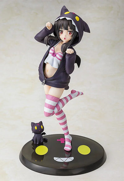 (Ship Date 09/2025) Konosuba - Chomusuke - Megumin - CA Works - 1/7 Scale Figure - Hoodie☆Look Chomusuke Ver.