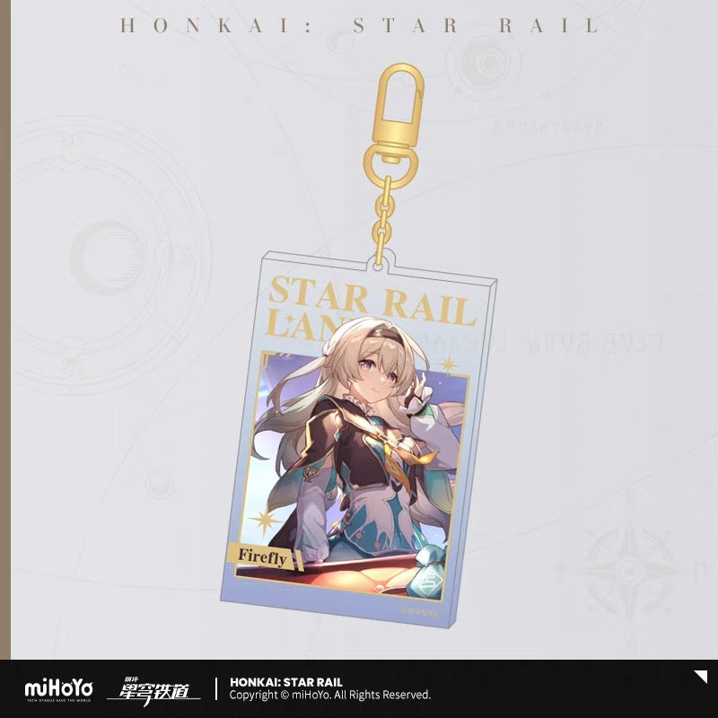 (Pre-Order) Honkai: Star Rail - Star Rail Land series - Keychain