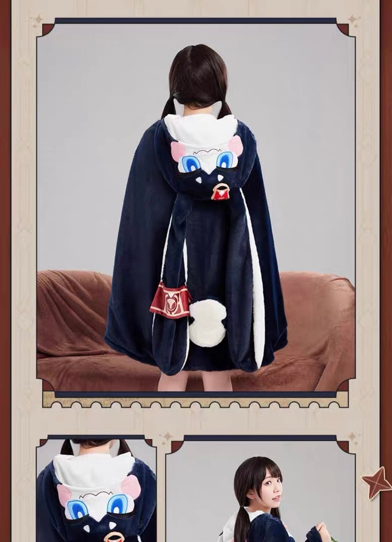 Honkai: Star Rail - Pom-Pom Plush Shawl Blanket