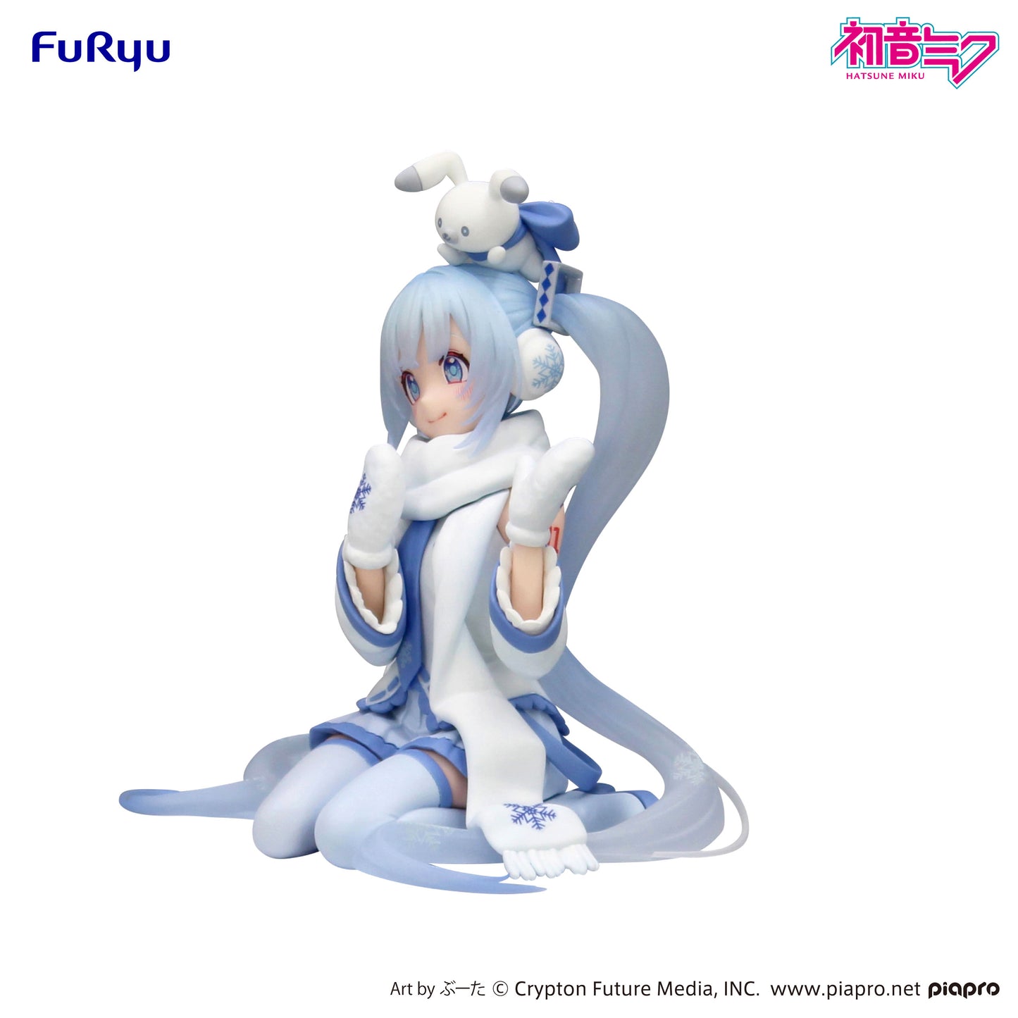 (Pre-Order) Hatsune Miku - Noodle Stopper Prize Figure - SNOW MIKU Sky Town 10th ver.