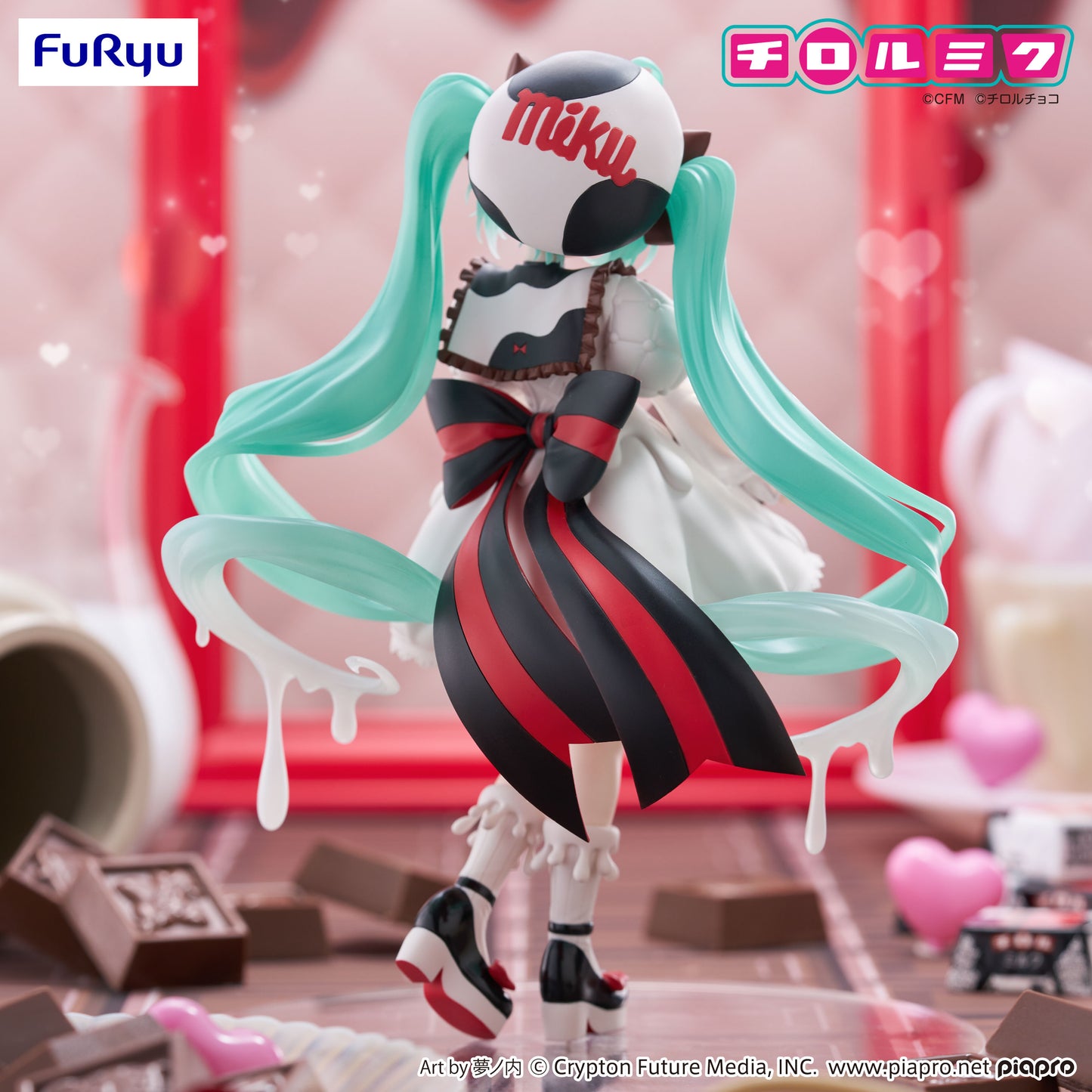 (Pre-Order) Hatsune Miku x TIROL CHOCO Trio-Try-iT - Prize Figure - CHOCO Milk ver.