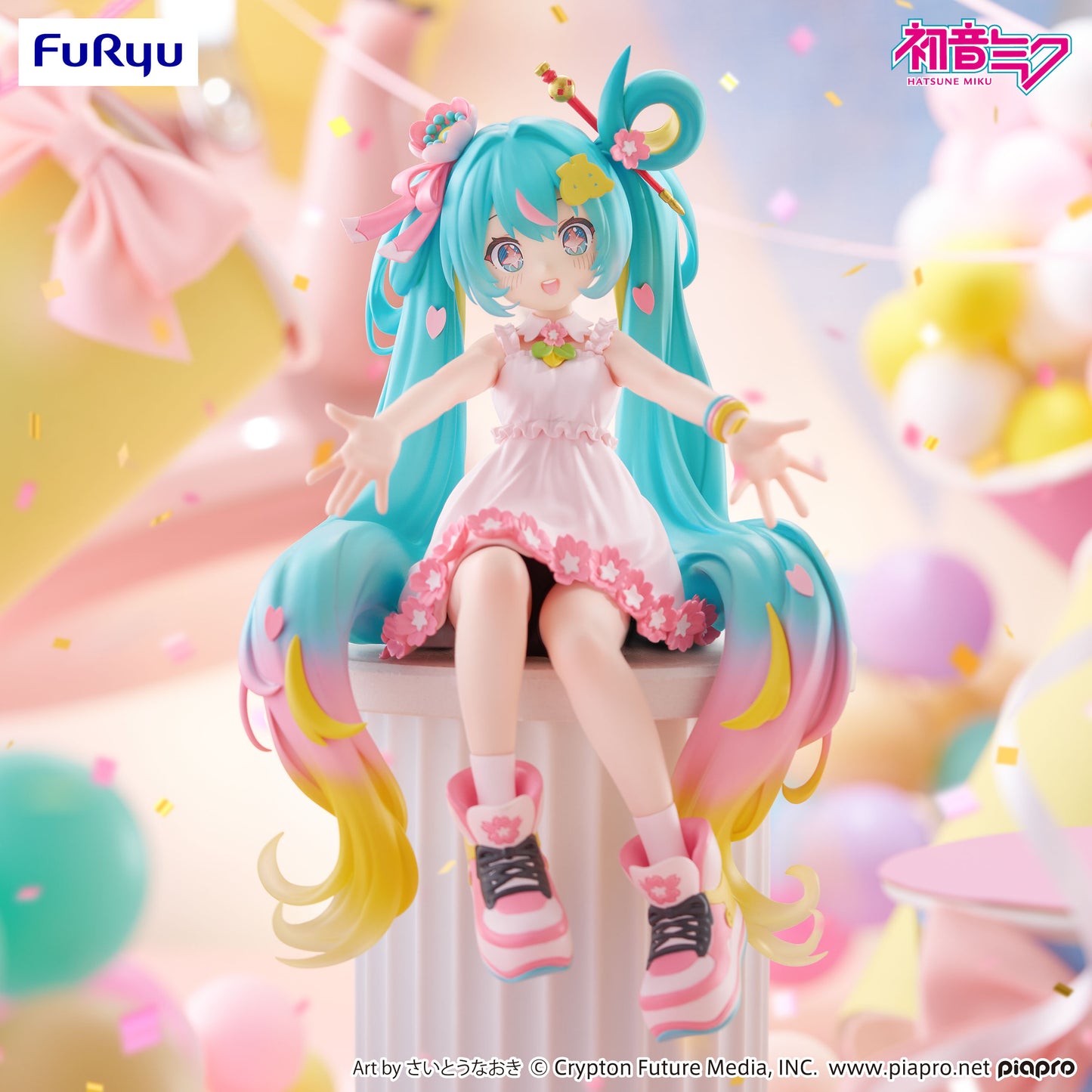 (Pre-Order) Hatsune Miku - Noodle Stopper Prize Figure - 10th Anniversary