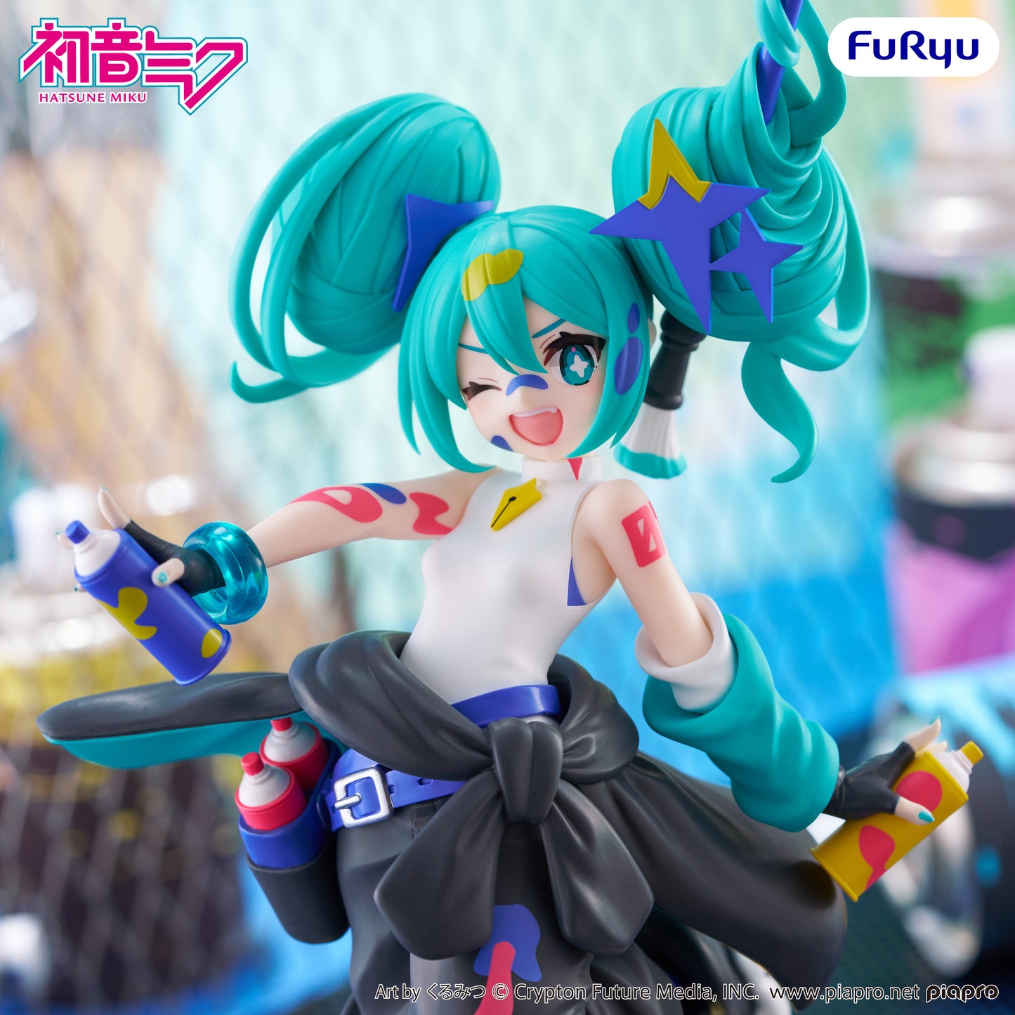 (Pre-Order) Hatsune Miku - Paint Girl Another Color Ver. - Muchute Prize Figure