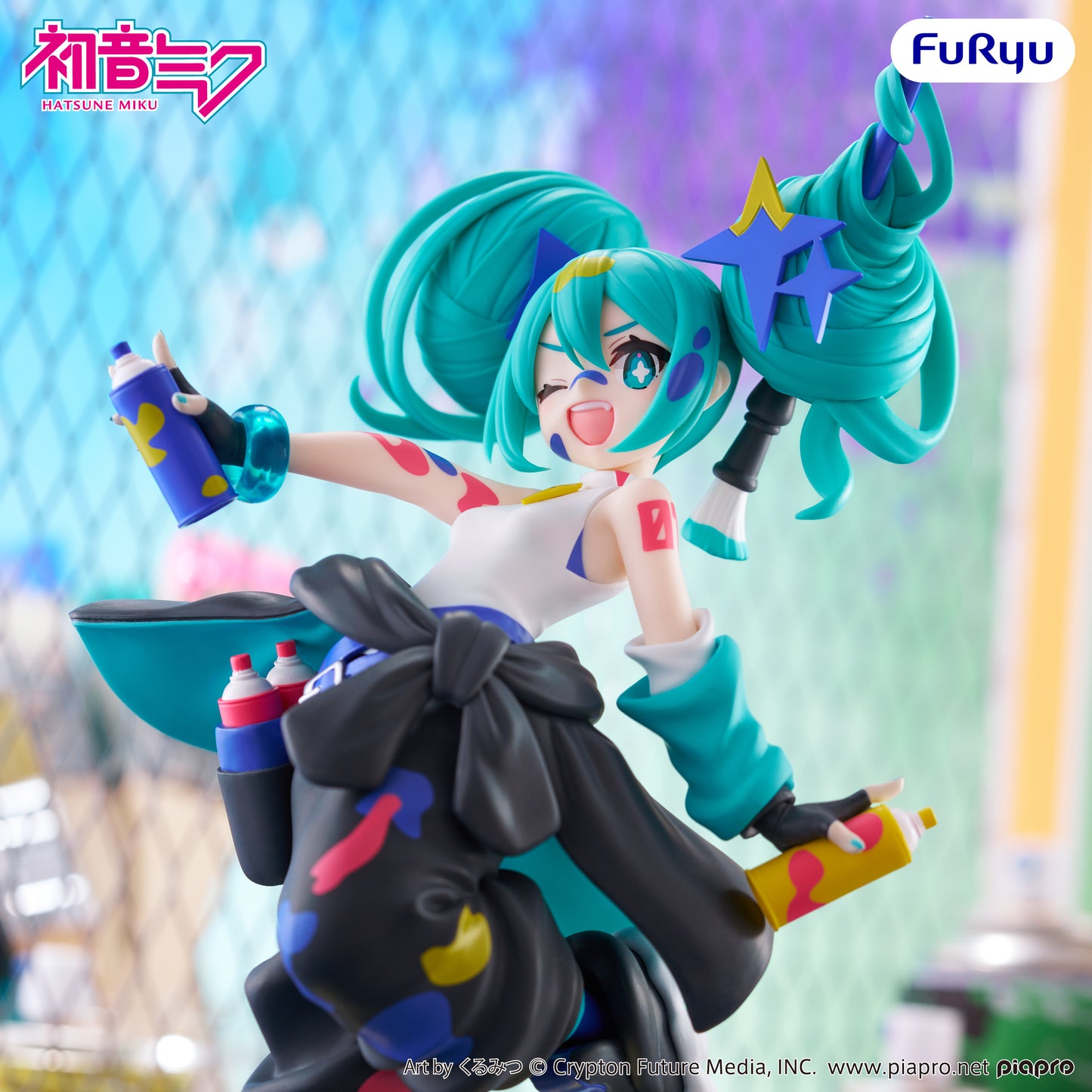 (Pre-Order) Hatsune Miku - Paint Girl Another Color Ver. - Muchute Prize Figure
