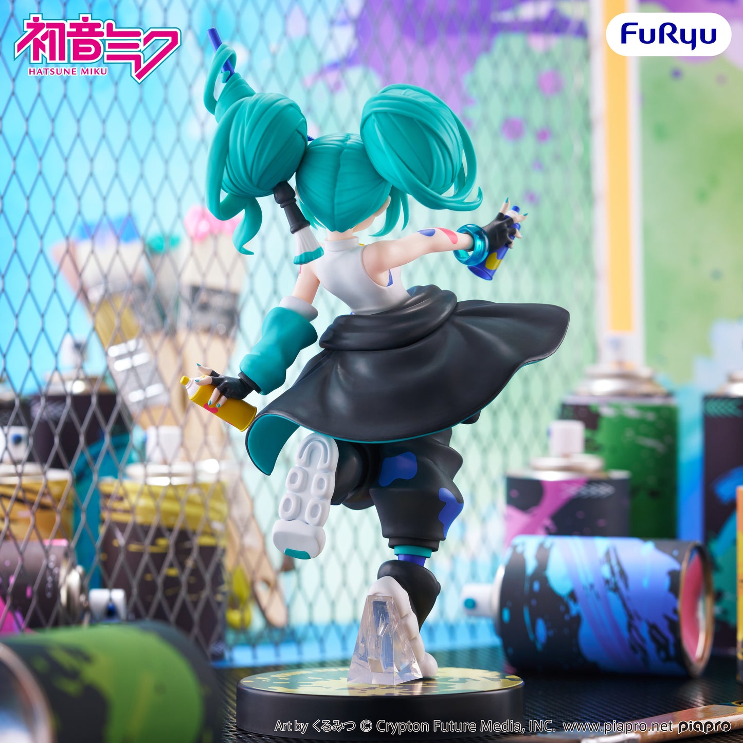 (Pre-Order) Hatsune Miku - Paint Girl Another Color Ver. - Muchute Prize Figure