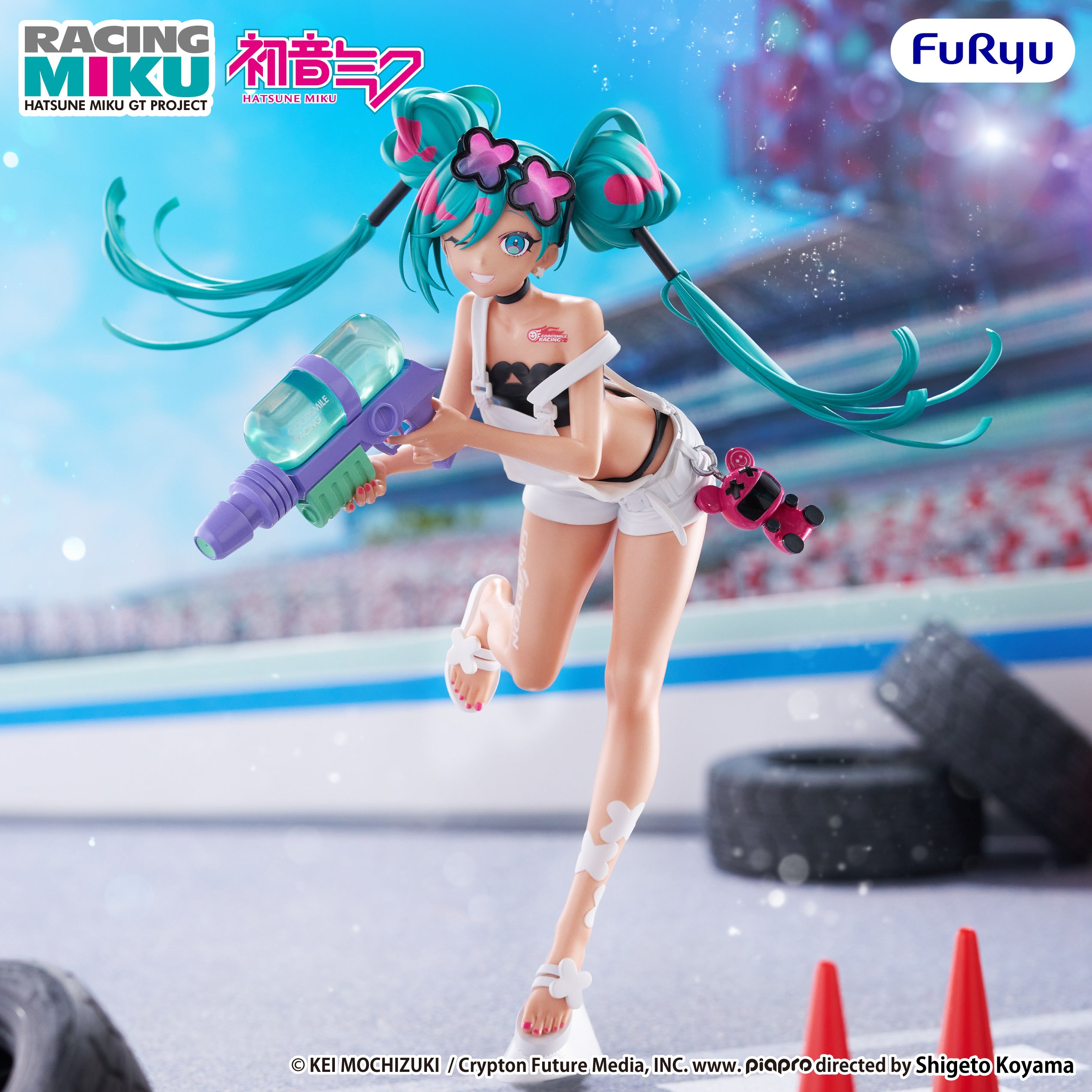 その他 mikumiku Pre-Order) Hatsune Miku GT Project Muchute Prize Figure - Racing