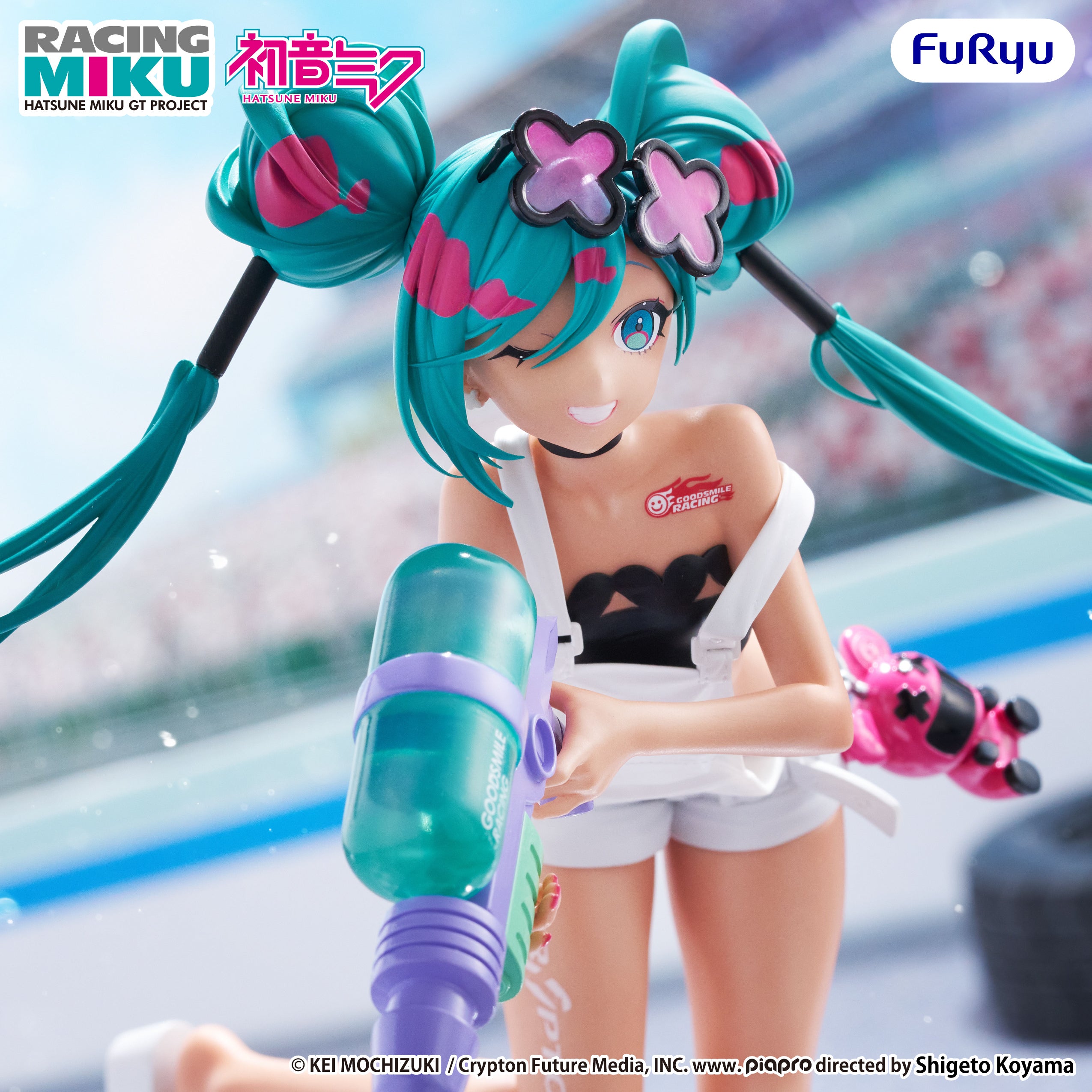 その他 mikumiku Pre-Order) Hatsune Miku GT Project Muchute Prize Figure - Racing