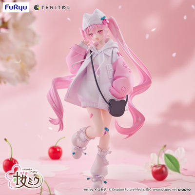 (Pre-Order) Hatsune Miku - Sakura Miku - Cool Style - TENITOL Petit Figure