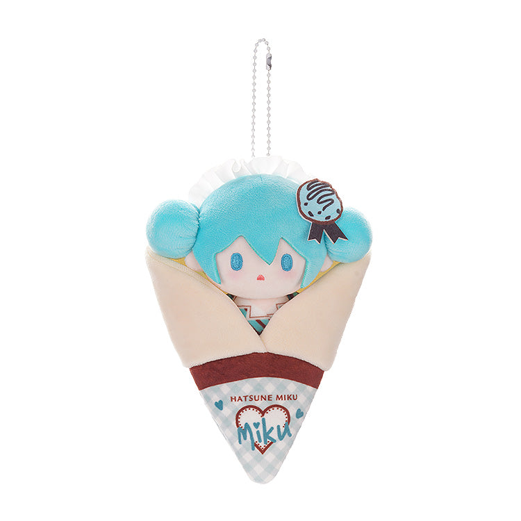 (Pre-Order) Character Vocal Series 01: Hatsune Miku Crepe Mascot Keychain Plush - A