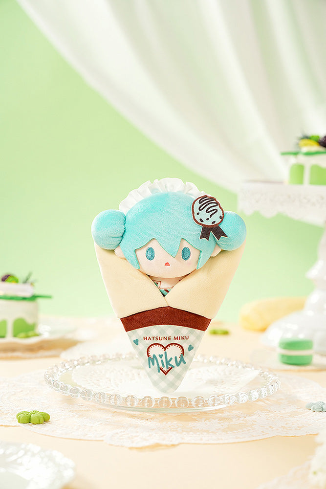 (Pre-Order) Character Vocal Series 01: Hatsune Miku Crepe Mascot Keychain Plush - A