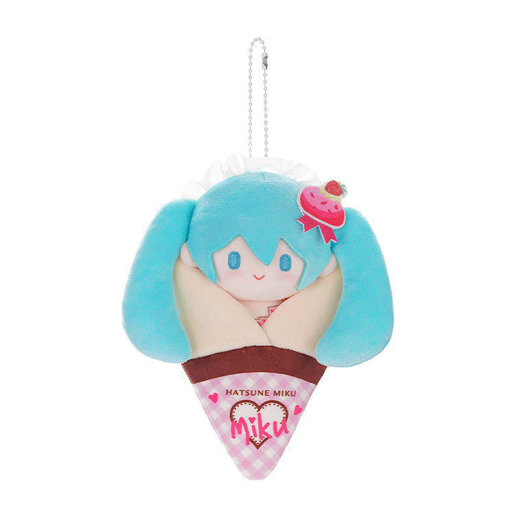 (Pre-Order) Character Vocal Series 01: Hatsune Miku Crêpe Mascot Keychain Plush - B