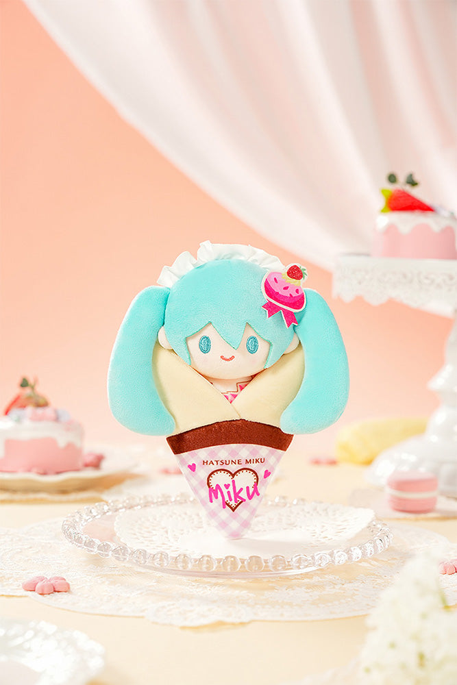 (Pre-Order) Character Vocal Series 01: Hatsune Miku Crêpe Mascot Keychain Plush - B