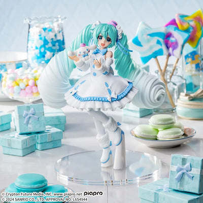 Hatsune Miku - Hatsune Miku x Cinnamoroll - Luminasta - White Dress Ver. - Prize Figure