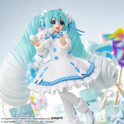 Hatsune Miku - Hatsune Miku x Cinnamoroll - Luminasta - White Dress Ver. - Prize Figure