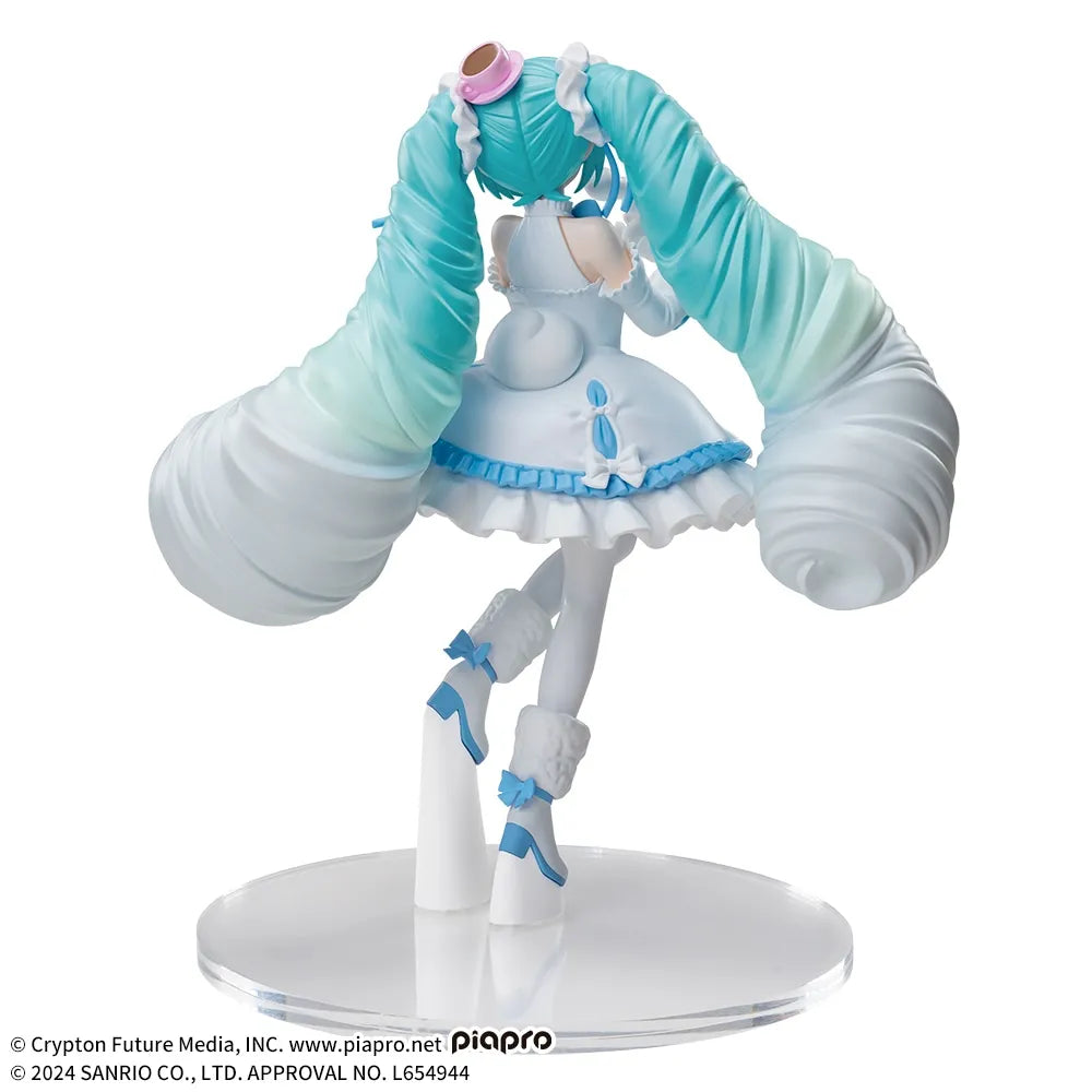 (Pre-Order) Hatsune Miku - Hatsune Miku x Cinnamoroll - Luminasta - White Dress Ver. - Prize Figure