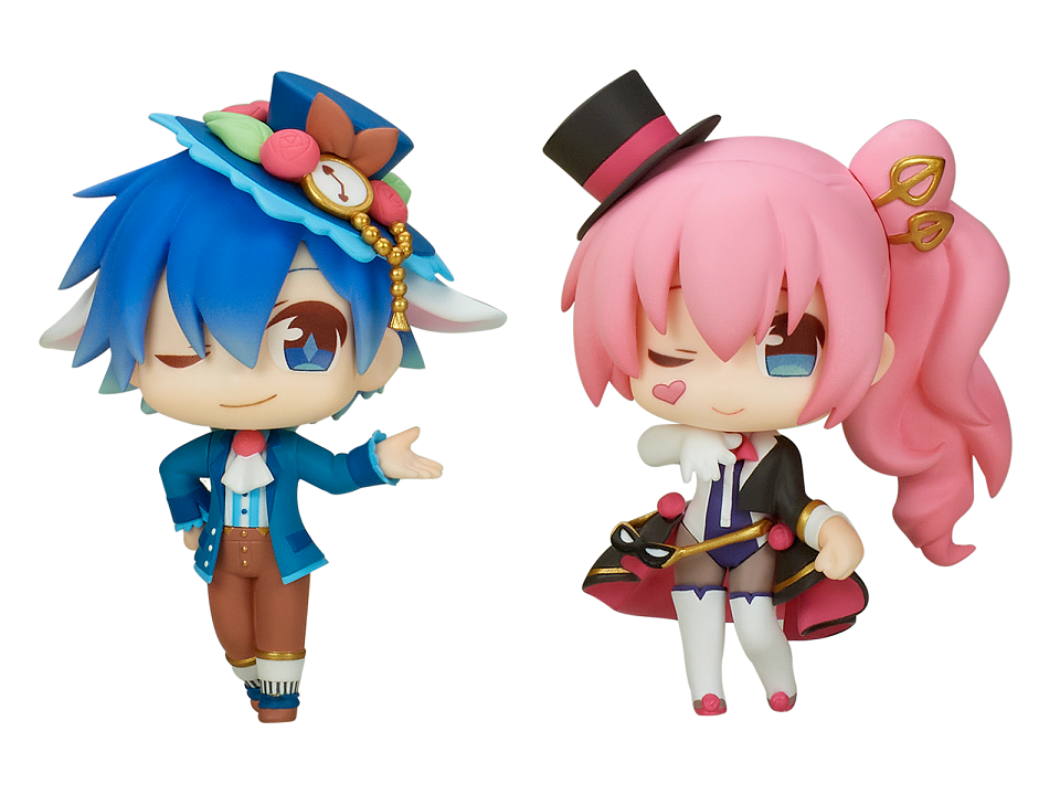 Hatsune Miku - Trading figures - KAITO & Megurine Luka