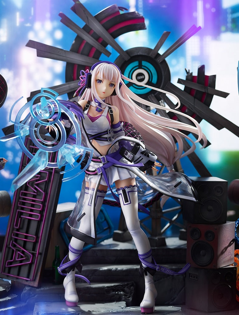 (Ship Date 09/2025) Re:Zero - Emilia -Neon City Ver.- 1/7 scale figure