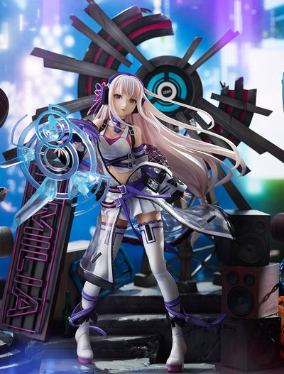 (Ship Date 09/2025) Re:Zero - Emilia -Neon City Ver.- 1/7 scale figure