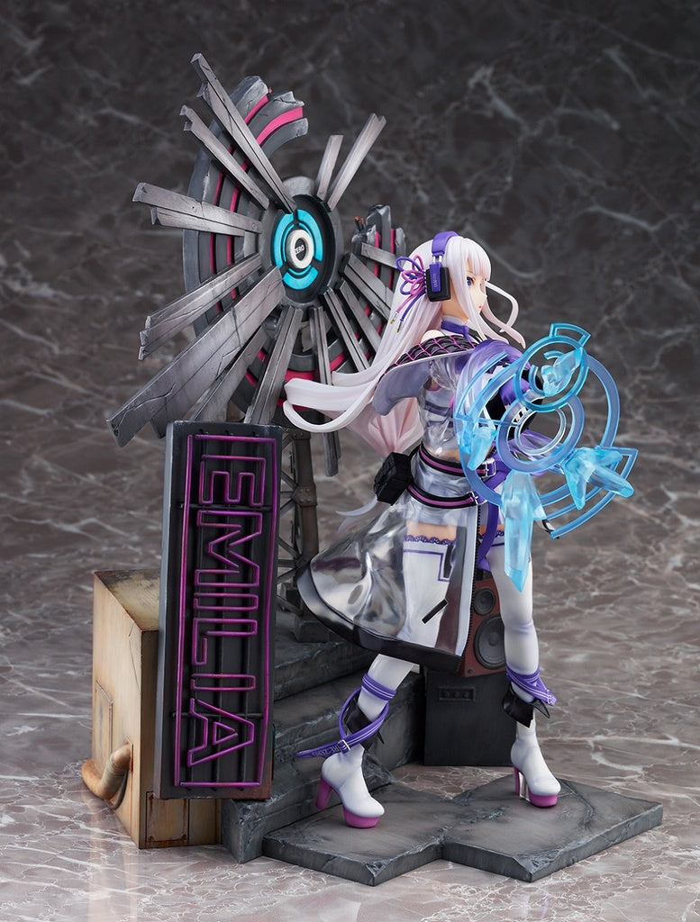 (Ship Date 09/2025) Re:Zero - Emilia -Neon City Ver.- 1/7 scale figure