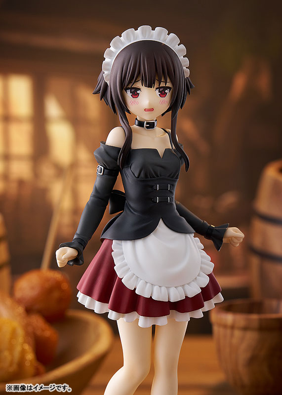 KonoSuba: An Explosion on This Wonderful World! Megumin: Part-Time Job Uniform Ver. L size POP UP PARADE  Figure