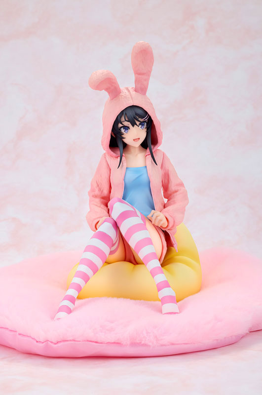 Rascal Does Not Dream of a Knapsack Kid Mai Sakurajima Hoodie Look Rabbit Ears ver. - 1/7 Scale Figure