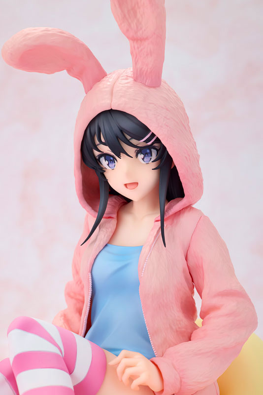 Rascal Does Not Dream of a Knapsack Kid Mai Sakurajima Hoodie Look Rabbit Ears ver. - 1/7 Scale Figure