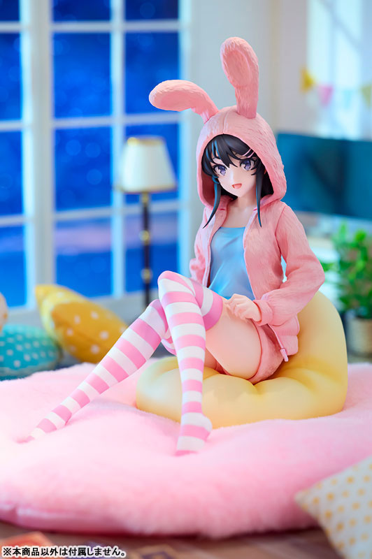 Rascal Does Not Dream of a Knapsack Kid Mai Sakurajima Hoodie Look Rabbit Ears ver. - 1/7 Scale Figure