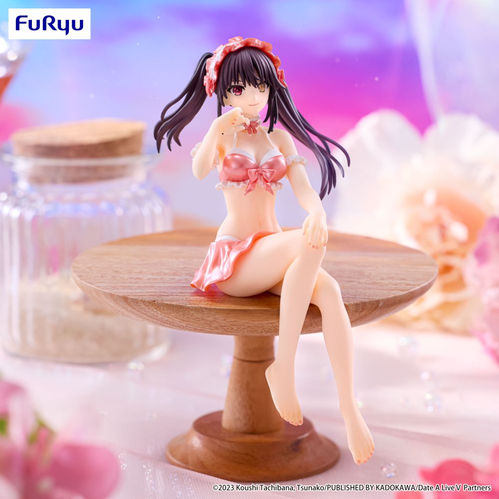 (Pre-Order) Date A Live - Noodle Stopper Prize Figure - Kurumi Tokisaki Swimsuit Pastel Red Color ver