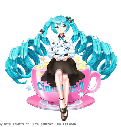 (Pre-Order) Hatsune Miku - Milk - Hatsune Miku x Cinnamoroll - Premium Chokonose Figure - Prize Figure
