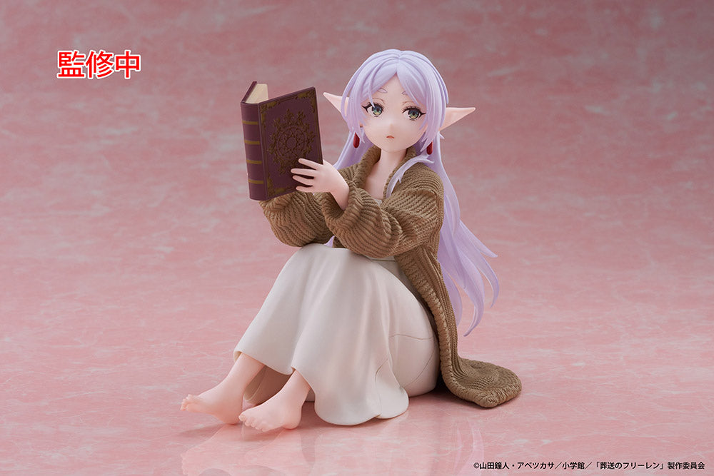(Pre-Order) Frieren: Beyond Journey's End - Desktop Cute Prize Figure - Frieren (Roomwear Ver.)