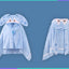(Pre-Order) Hatsune Miku - Moeyu - Snow Miku Hooded Blanket