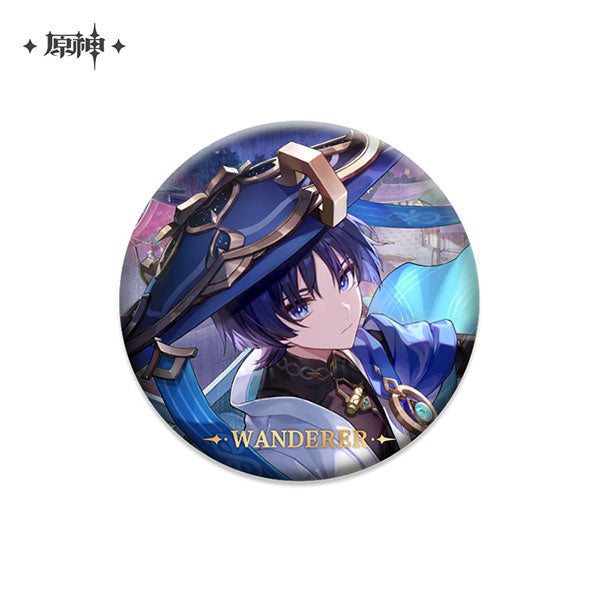 Genshin Impact - Chara Tin Badge Wanderer