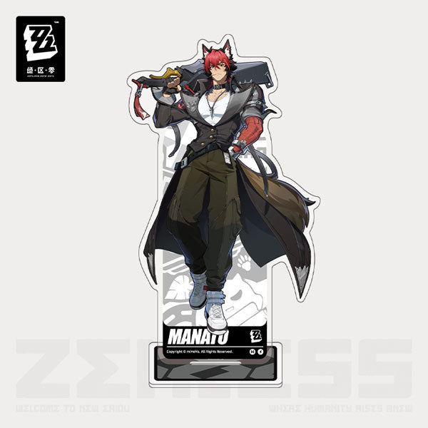 Zenless Zone Zero Standing Design Series Acrylic Stand Spook Shack Komano Manato